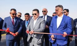 السوداني يفتتح الجسر المعلق بمحافظة البصرة الذي يربط بين طريق المطار السريع والمدينة الرياضية بمحافظة البصرة